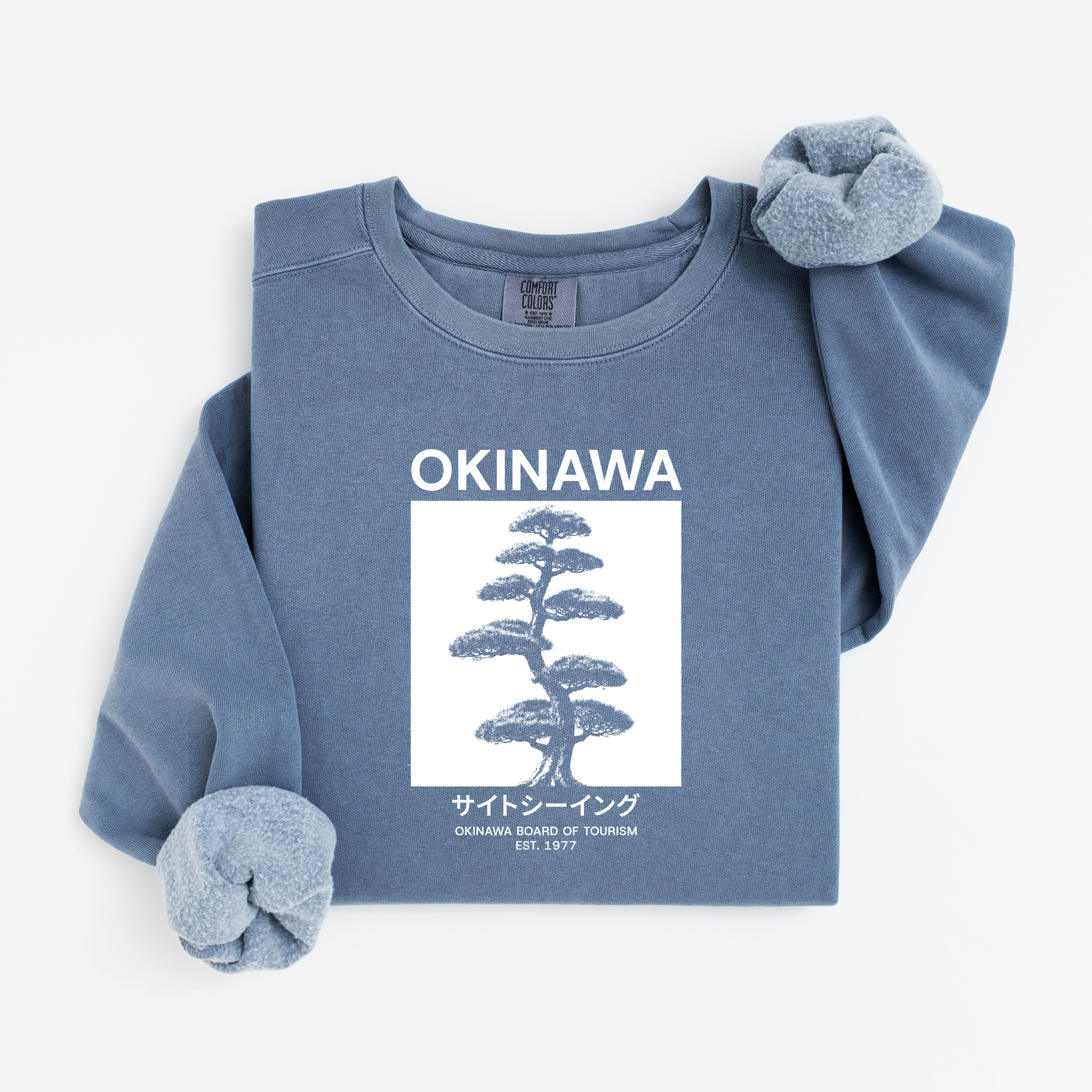 'OKINAWA' - Unisex Sweatshirt by Comfort Colors