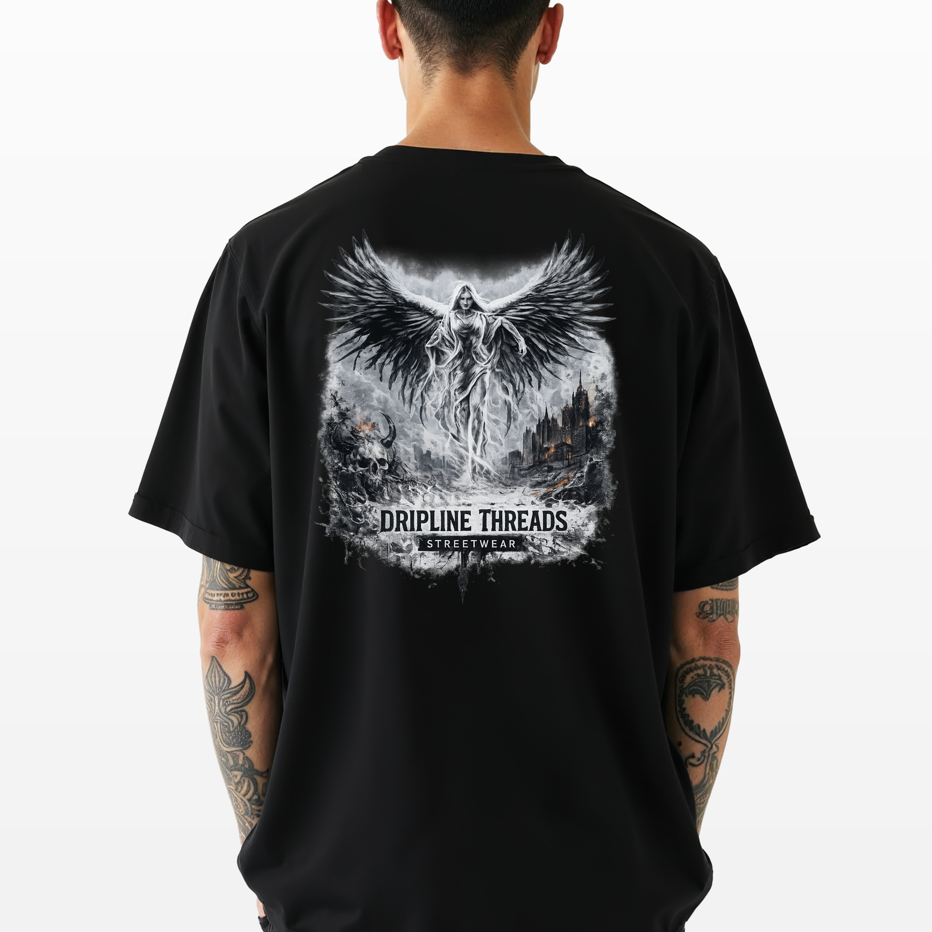 'DRIPLINE THREADS STREETWEAR' - Unisex T-Shirt by Comfort Colors