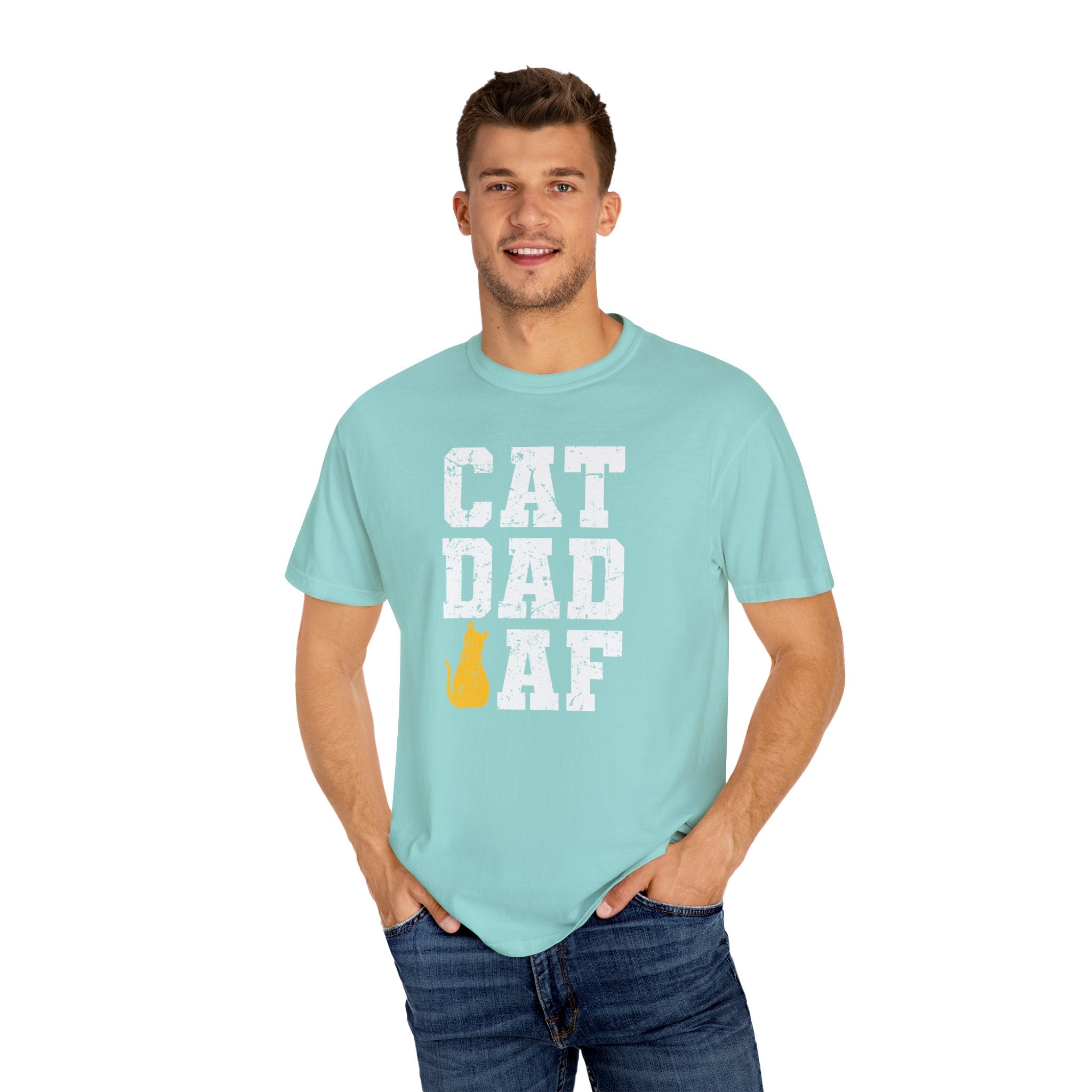 'CAT DAD AF' - Unisex T-Shirt