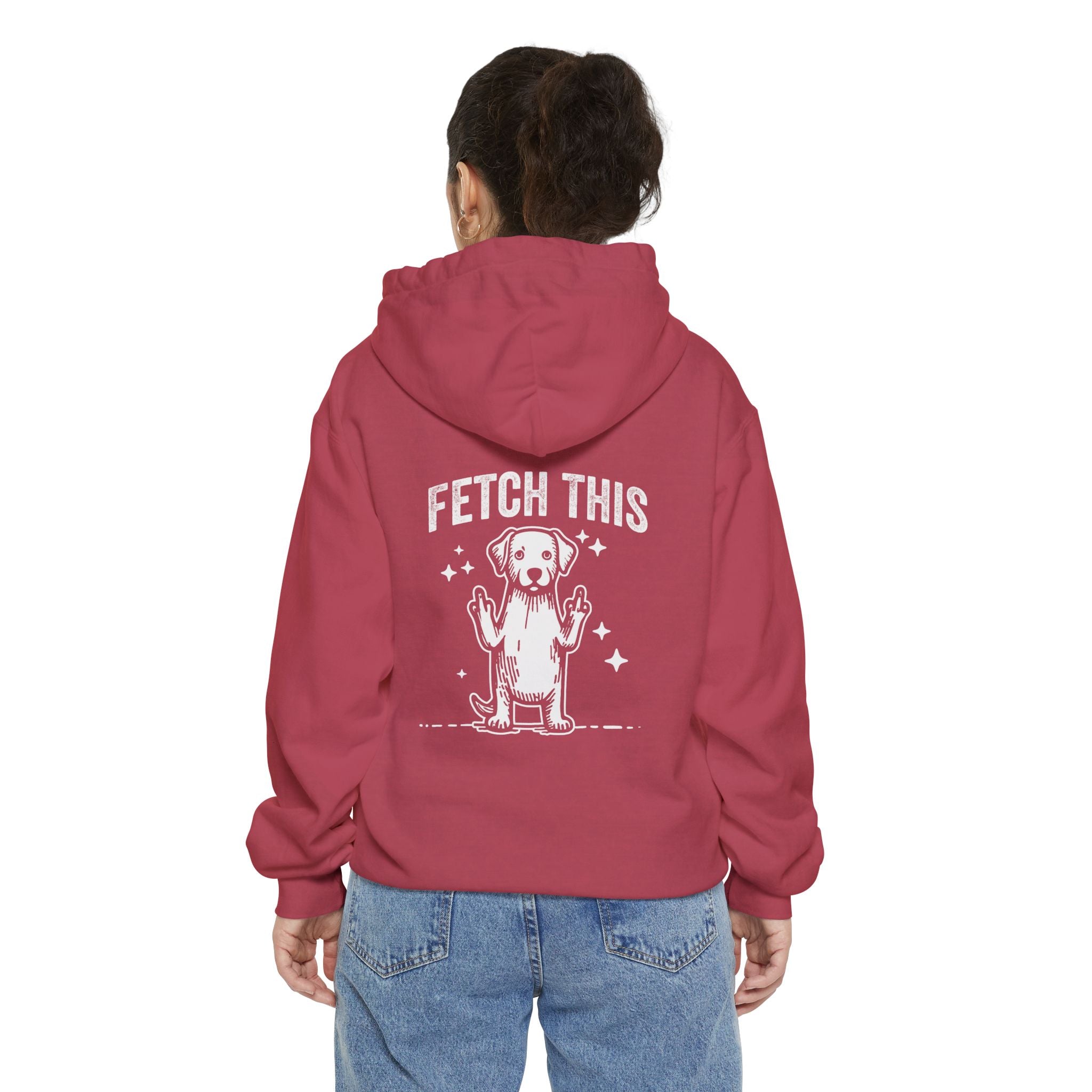 'FETCH THIS' - Unisex Sweatshirt by Comfort Colors