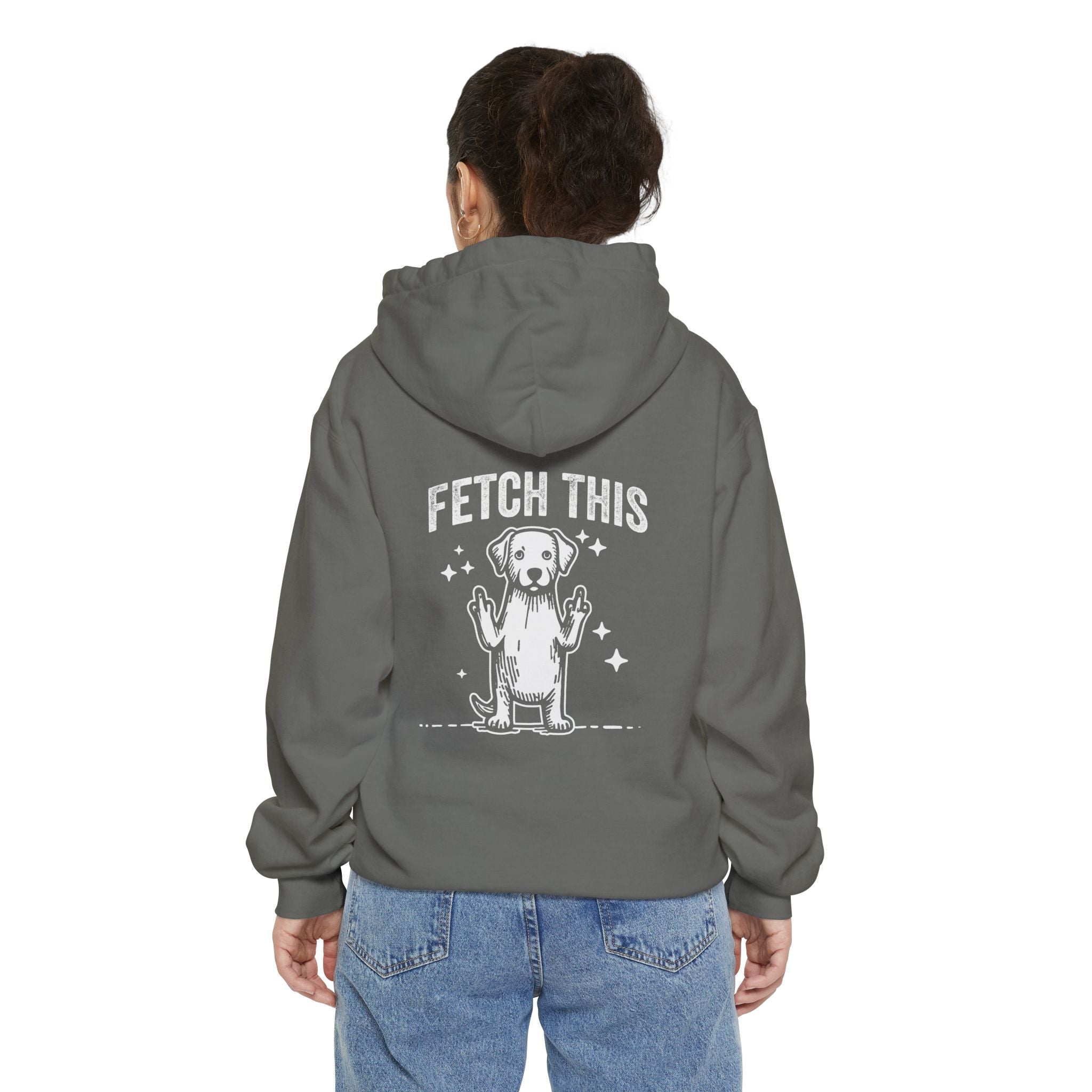 'FETCH THIS' - Unisex Sweatshirt by Comfort Colors