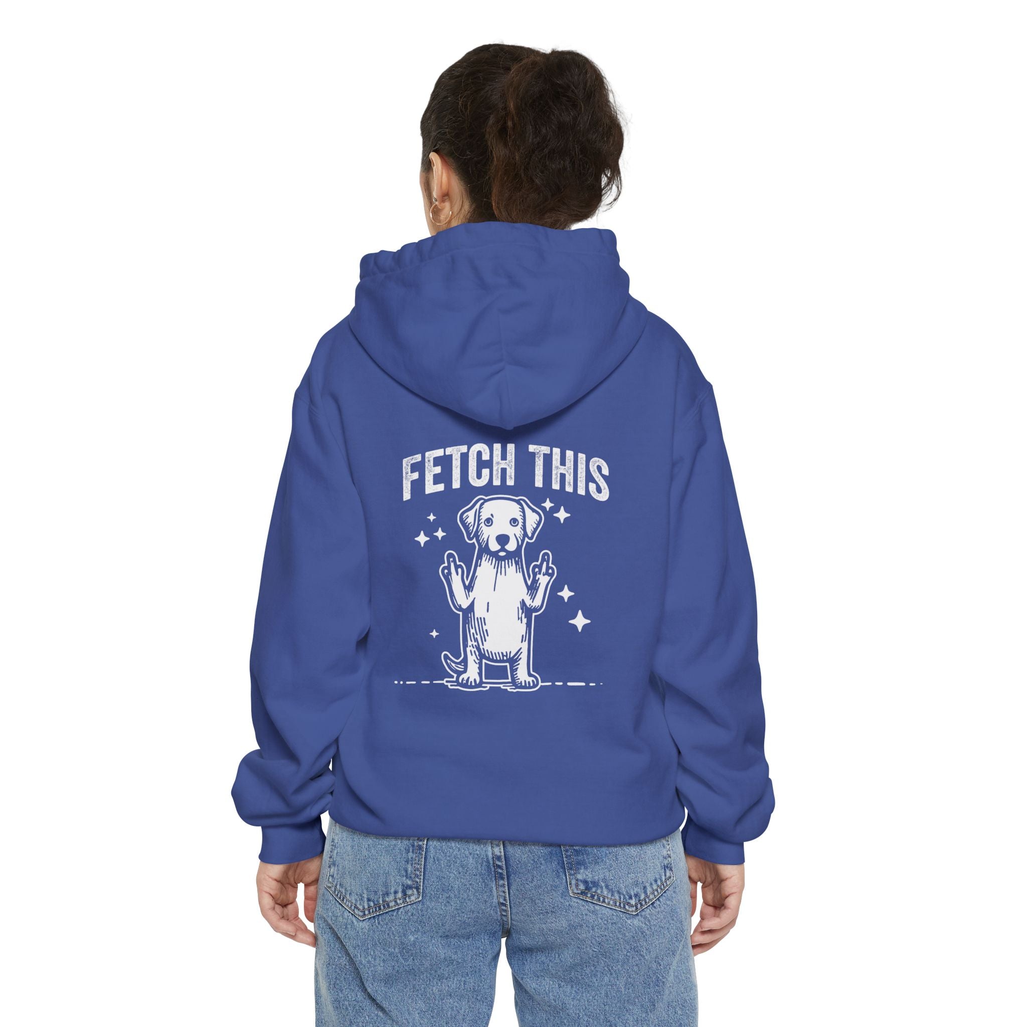 'FETCH THIS' - Unisex Sweatshirt by Comfort Colors
