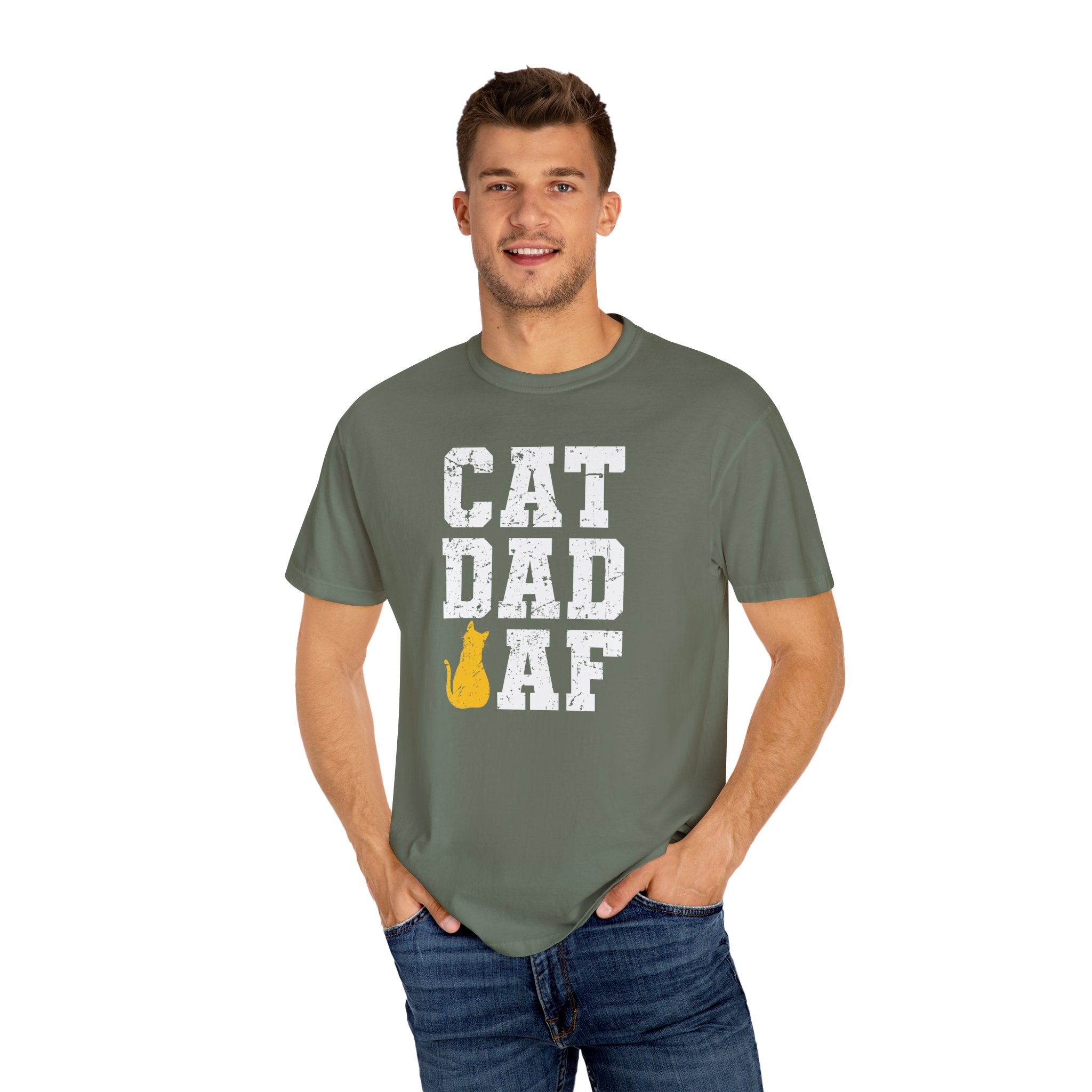 'CAT DAD AF' - Unisex T-Shirt