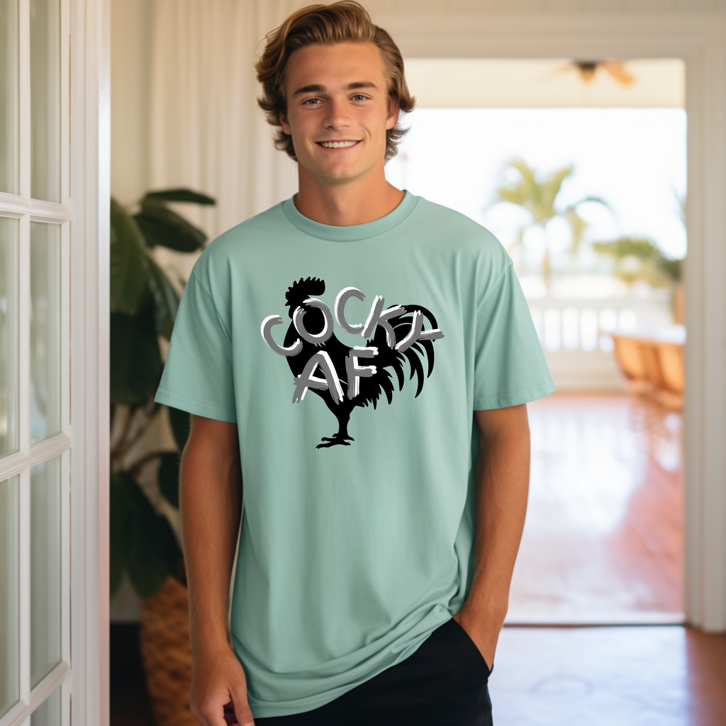 'COCKY A.F.' - Unisex T-Shirt