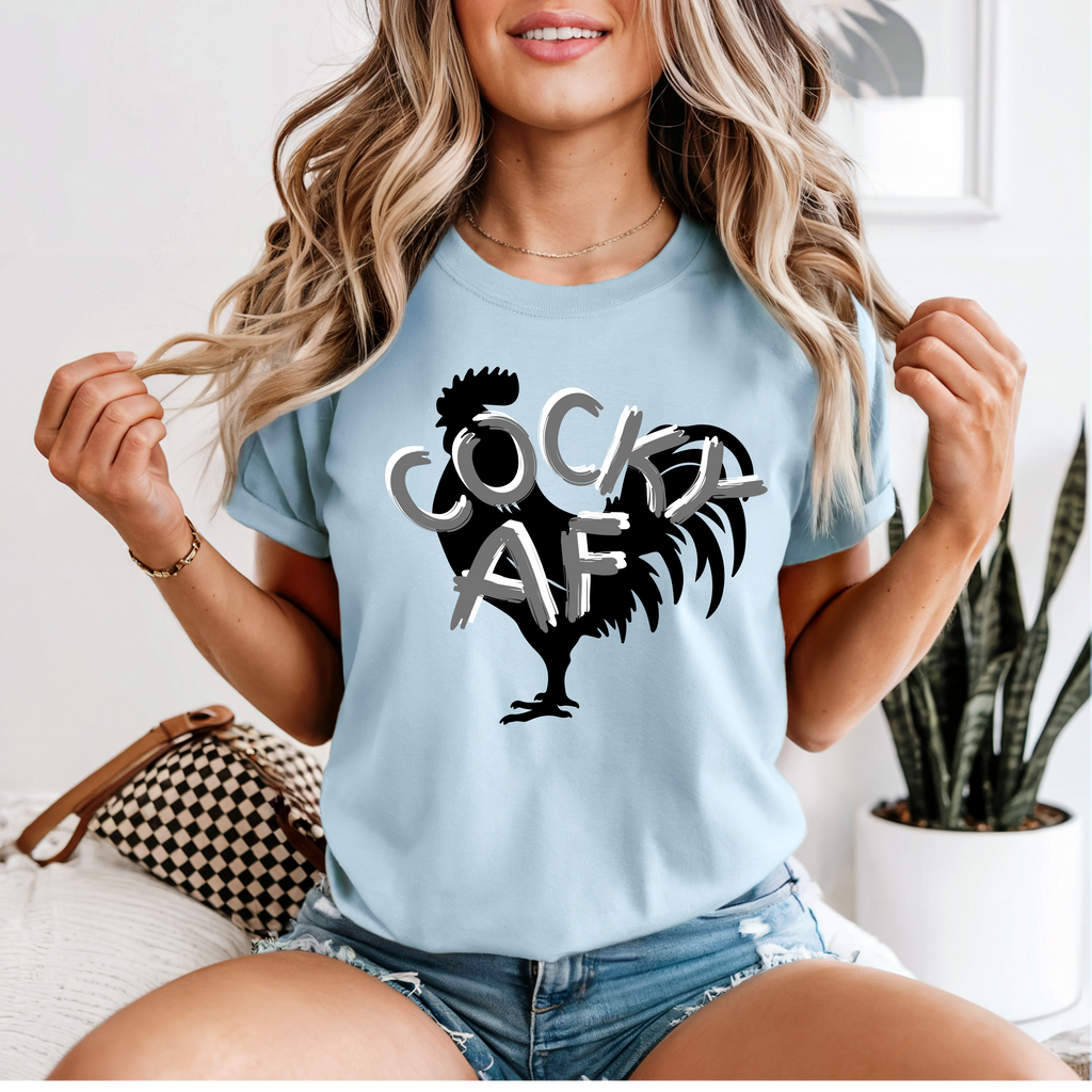 'COCKY A.F.' - Unisex T-Shirt