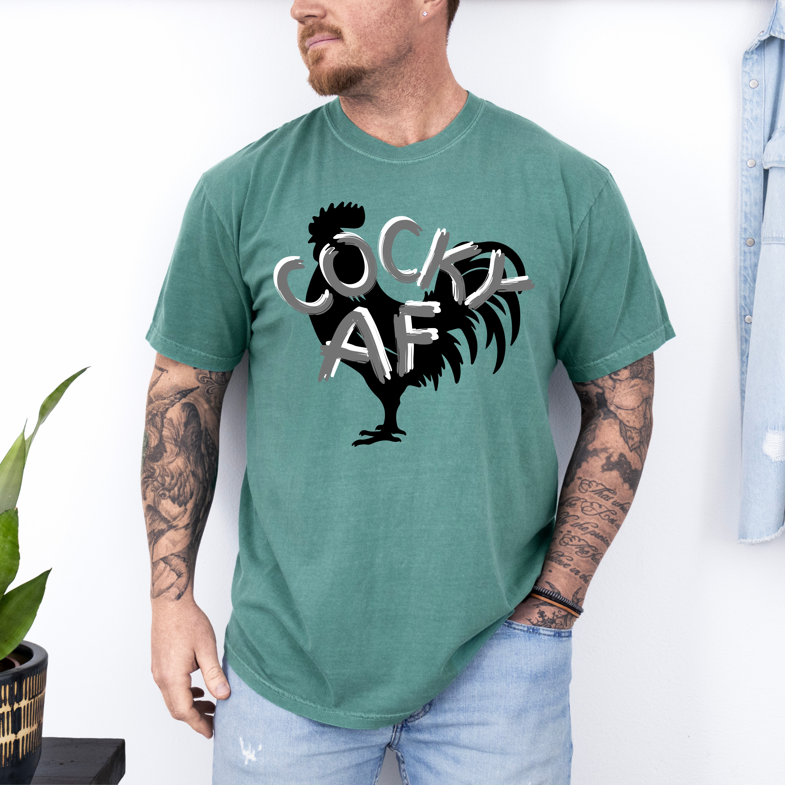'COCKY A.F.' - Unisex T-Shirt