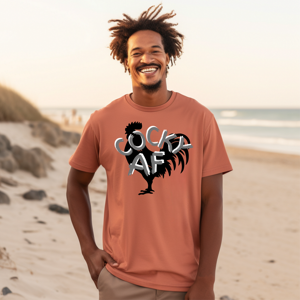 'COCKY A.F.' - Unisex T-Shirt