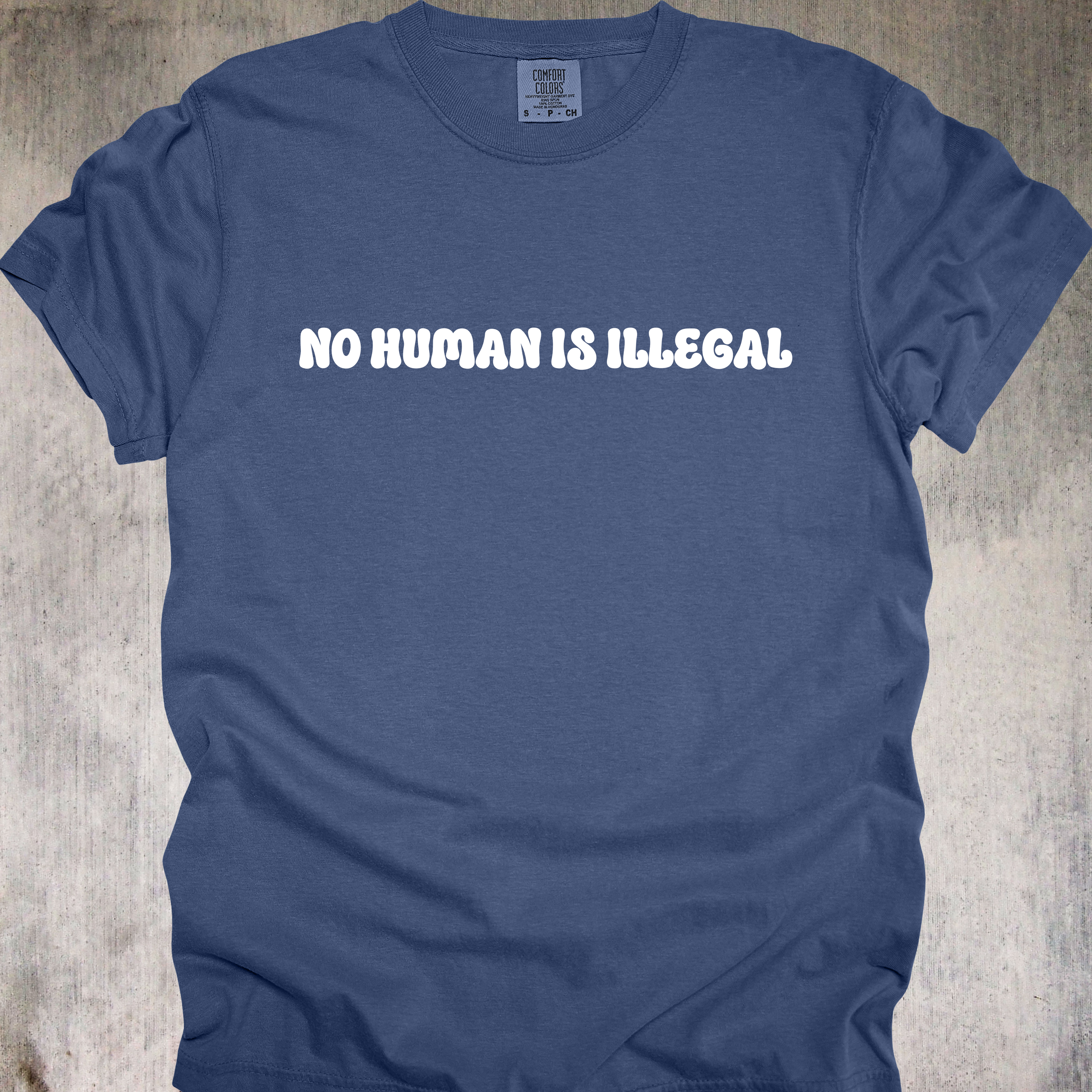 'Abolish ICE-No Human Is Illegal' - Unisex T-Shirt - Wear Your Human Dignity