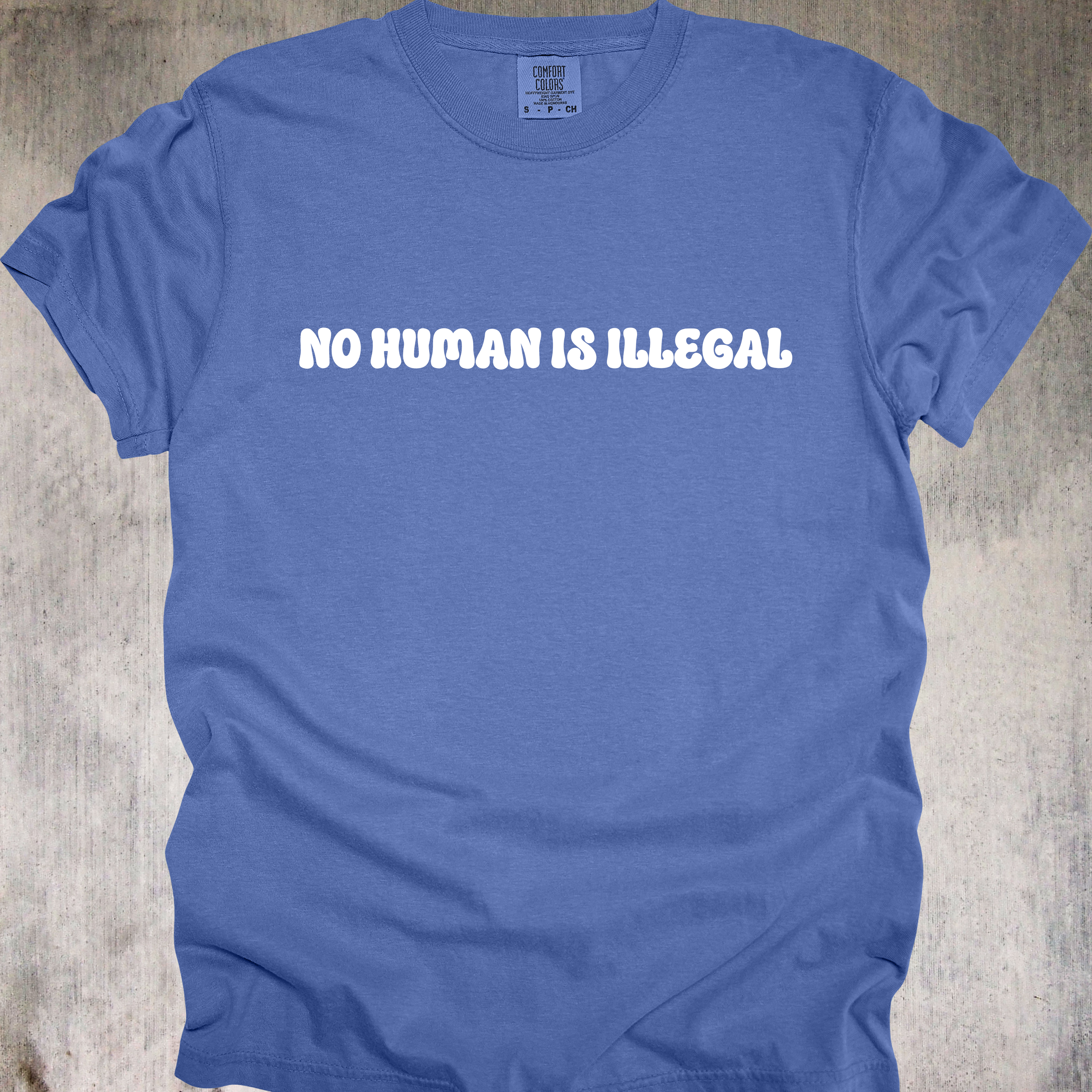 'Abolish ICE-No Human Is Illegal' - Unisex T-Shirt - Wear Your Human Dignity